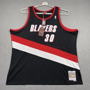 Portland Trail Blazers Jersey 3XL Black #30 Rasheed Wallace Swingman Classics
